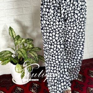 شلوار نخی خارجی کد 1018