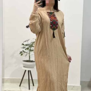 پیراهن کتیبه کاری سنتی کد ۱۰۸۴