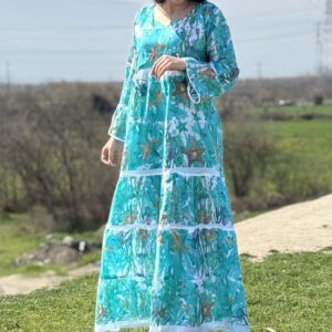 پیراهن عروسکی هندی کد۱۱۰۲