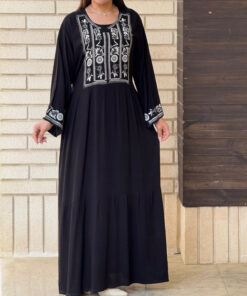 پیراهن الهه سه طبقه نخی محرمی 6938