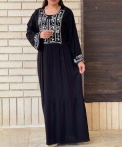 پیراهن الهه سه طبقه نخی محرمی 6938